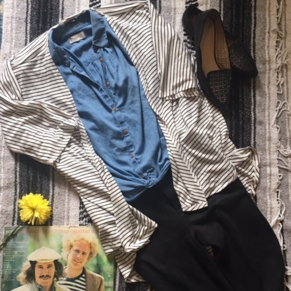 LulaRoe Striped Kimono